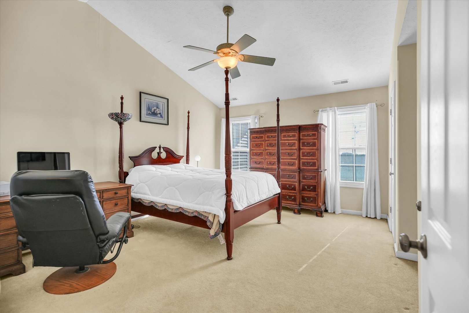 4619 Copper Ridge Road Champaign, IL 61822 - Photo 17 of 29 a bedroom with bed and window