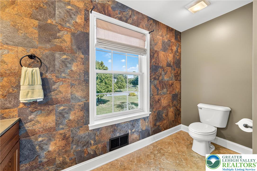 202 Cherry Court Nazareth, PA 18064 - Photo 31 of 43 a bathroom with a toilet and a shower