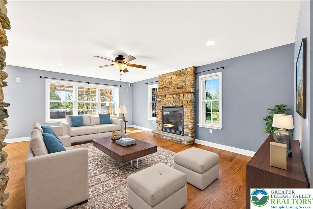 202 Cherry Court Nazareth, PA 18064 - Photo 10 of 43 a living room with furniture and a large window