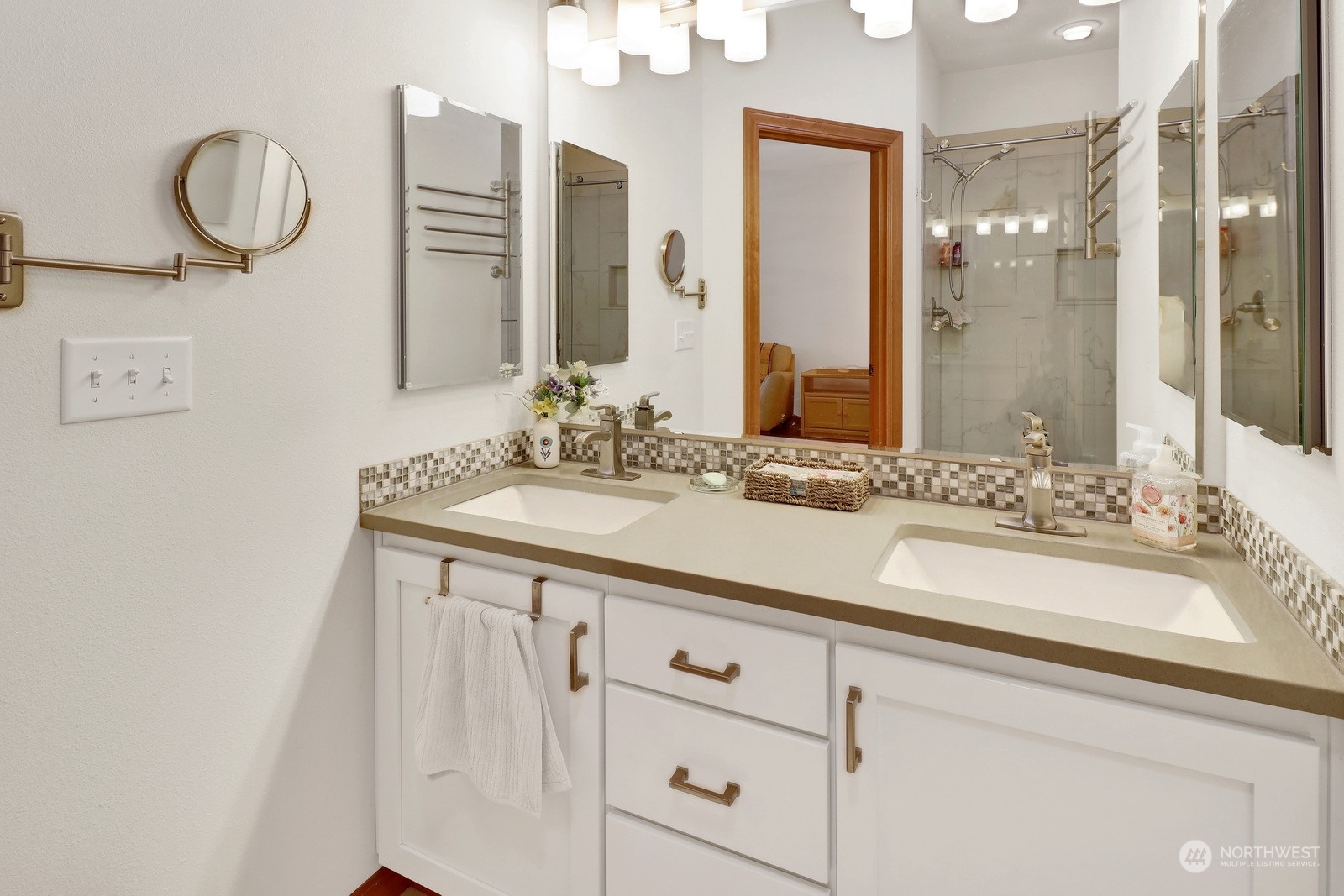 734 Fuchsia Loop Bellingham, WA 98226 - Photo 23 of 27 a bathroom with a sink and a mirror