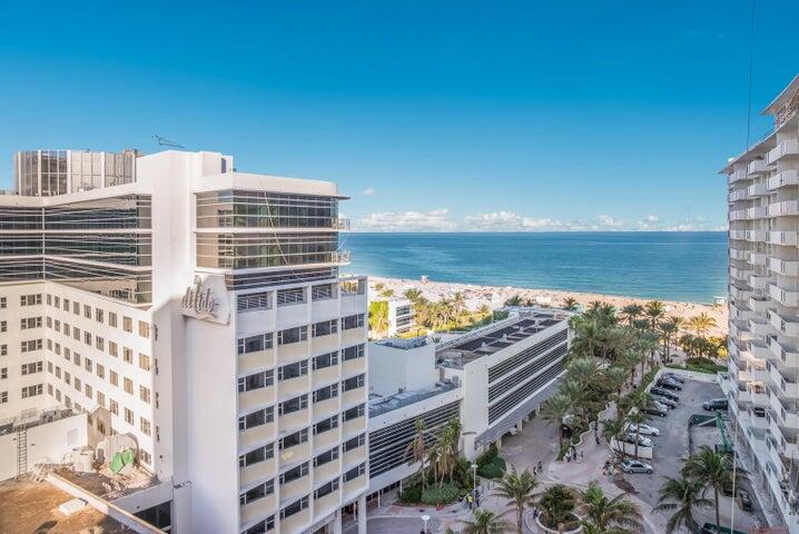 100 Lincoln Road, Unit 1208 Miami Beach, FL 33139 - Photo 14 of 26 Views from condo balcony