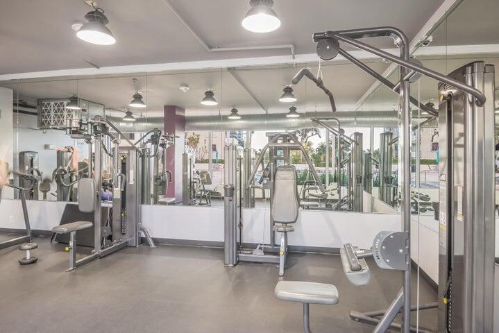 100 Lincoln Road, Unit 1208 Miami Beach, FL 33139 - Photo 21 of 26 Gym by pool