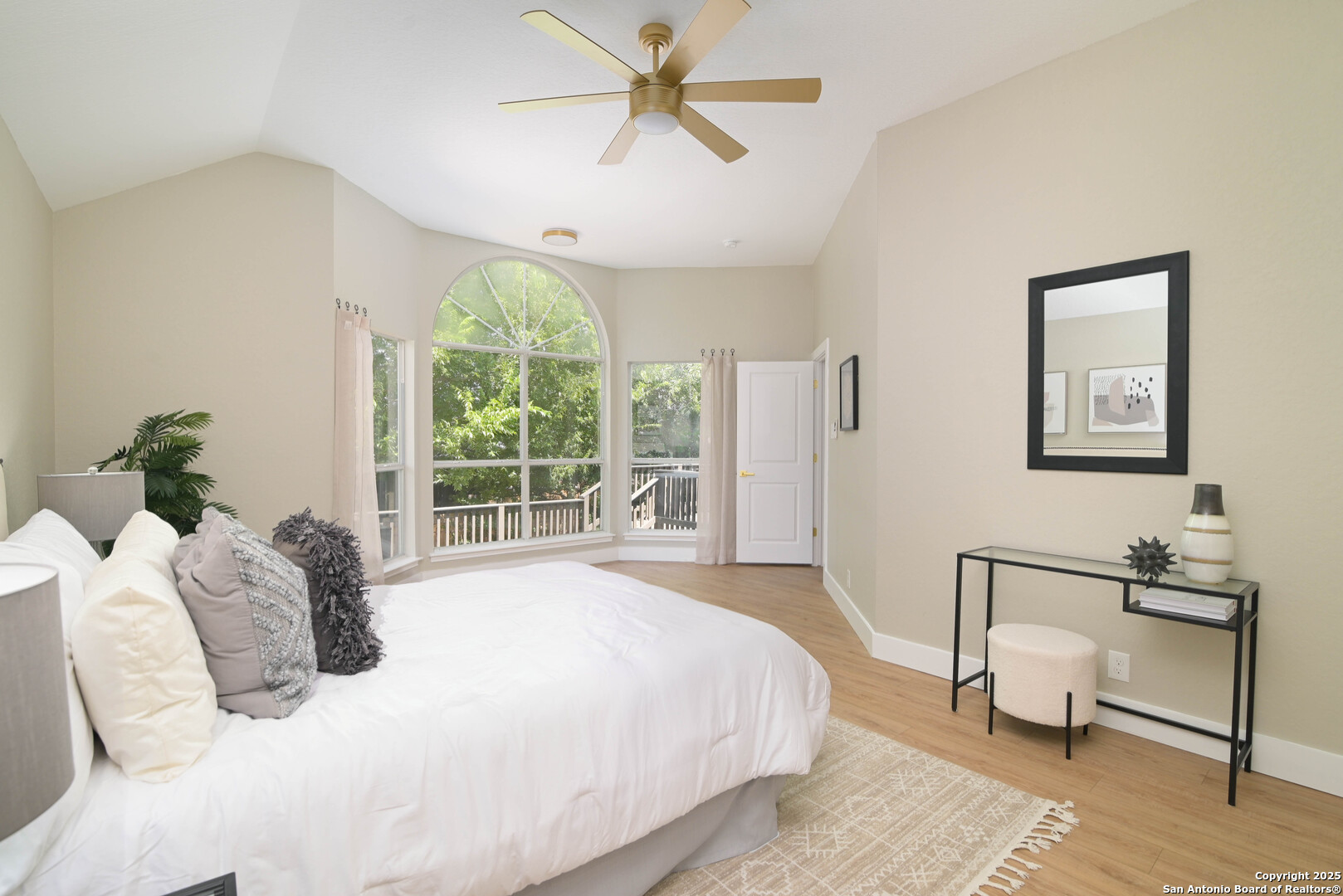 2155 North Ranch Estates Boulevard New Braunfels, TX 78130 - Photo 7 of 28 a bedroom with a bed and a window