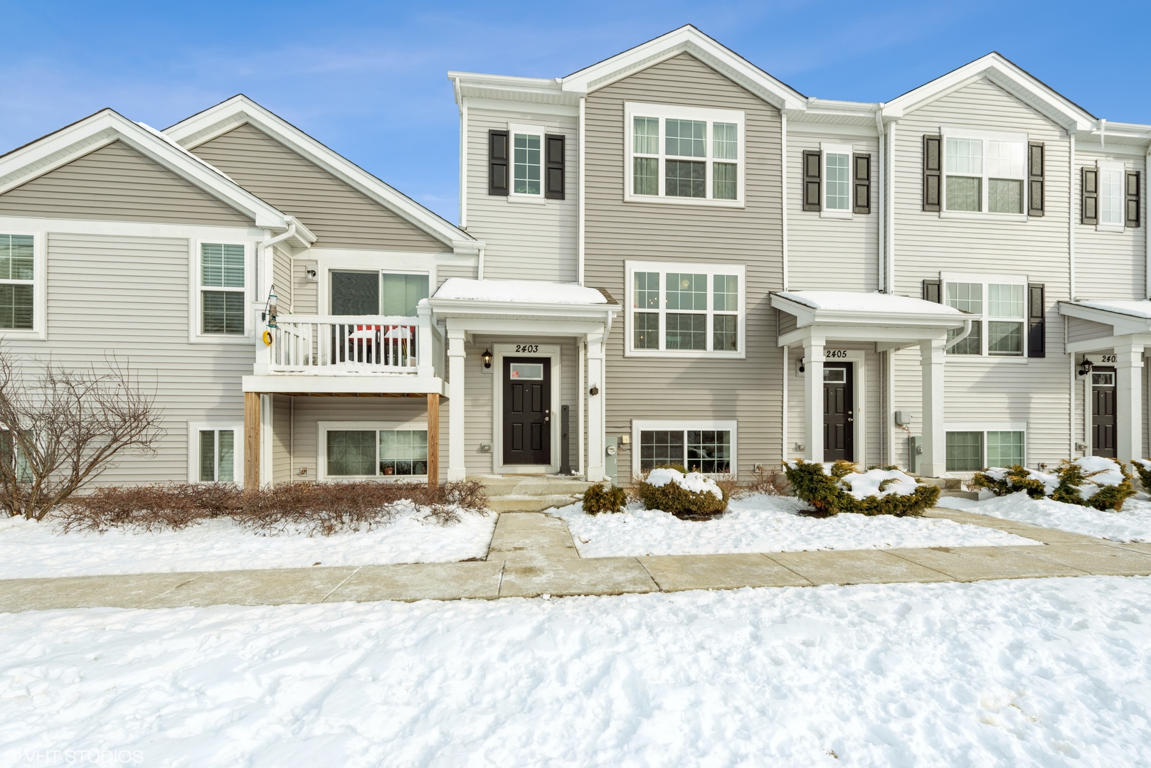 2403 Upland Road Pingree Grove, IL 60140 - Photo 1 of 15 a front view of a house with a patio