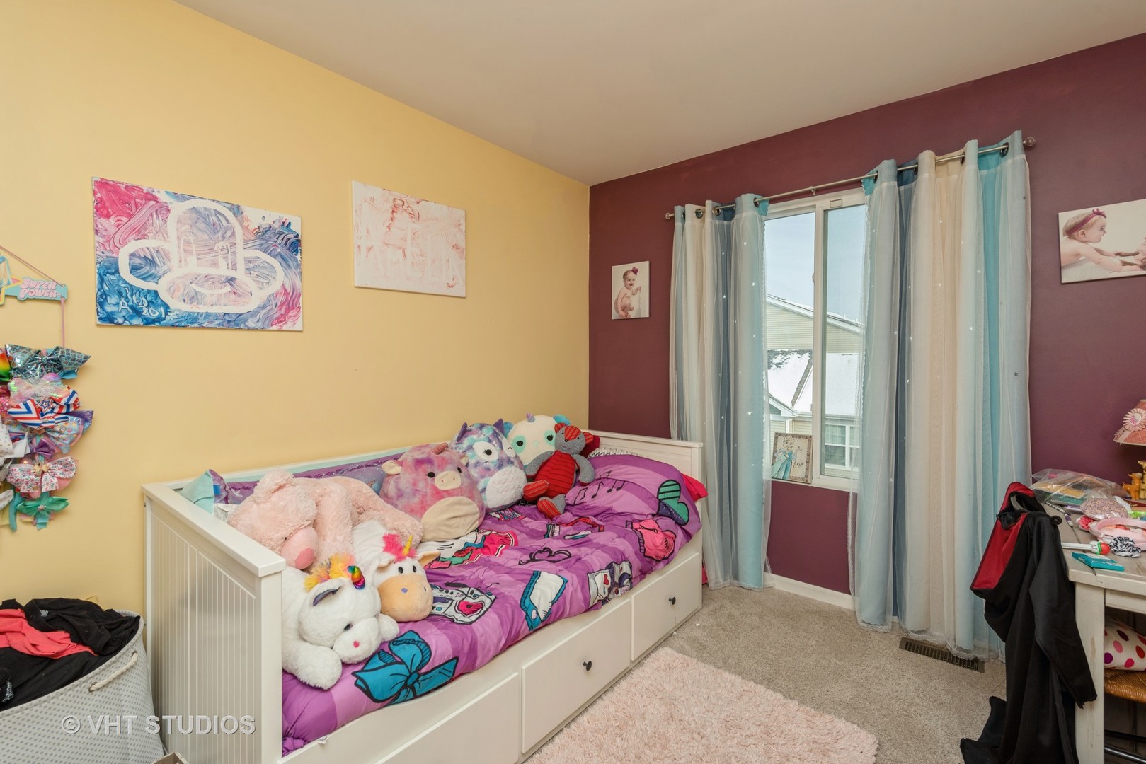 2403 Upland Road Pingree Grove, IL 60140 - Photo 12 of 15 a bedroom with a bed and a window