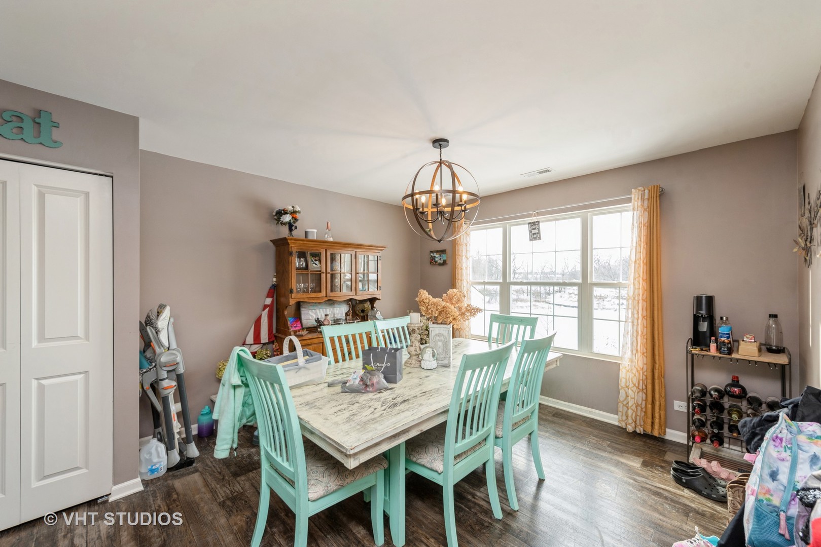 2403 Upland Road Pingree Grove, IL 60140 - Photo 5 of 15 a view of a dining room with furniture window and outside view