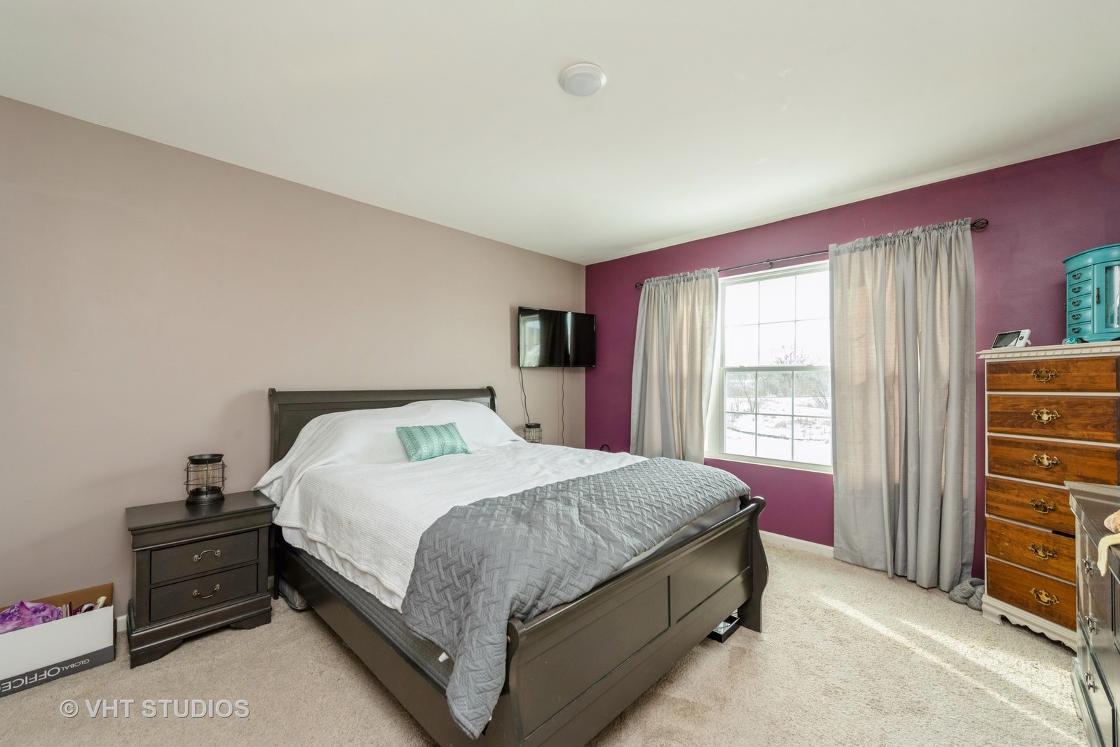2403 Upland Road Pingree Grove, IL 60140 - Photo 8 of 15 a bedroom with a bed and a closet