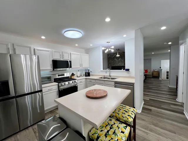 a utility room with washer and dryer