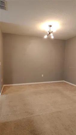 a view of empty room