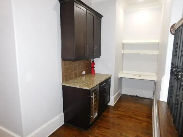 a room with storage and utility