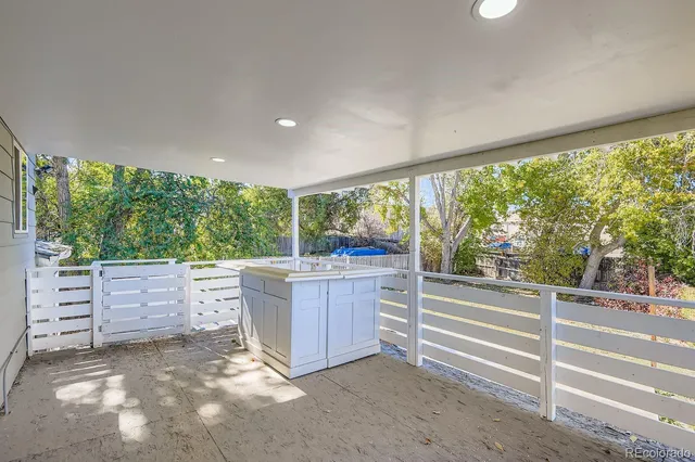 a view of a green field