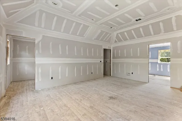 a view of an front door