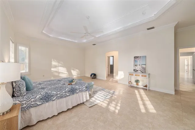 an outdoor space with furniture and garden view