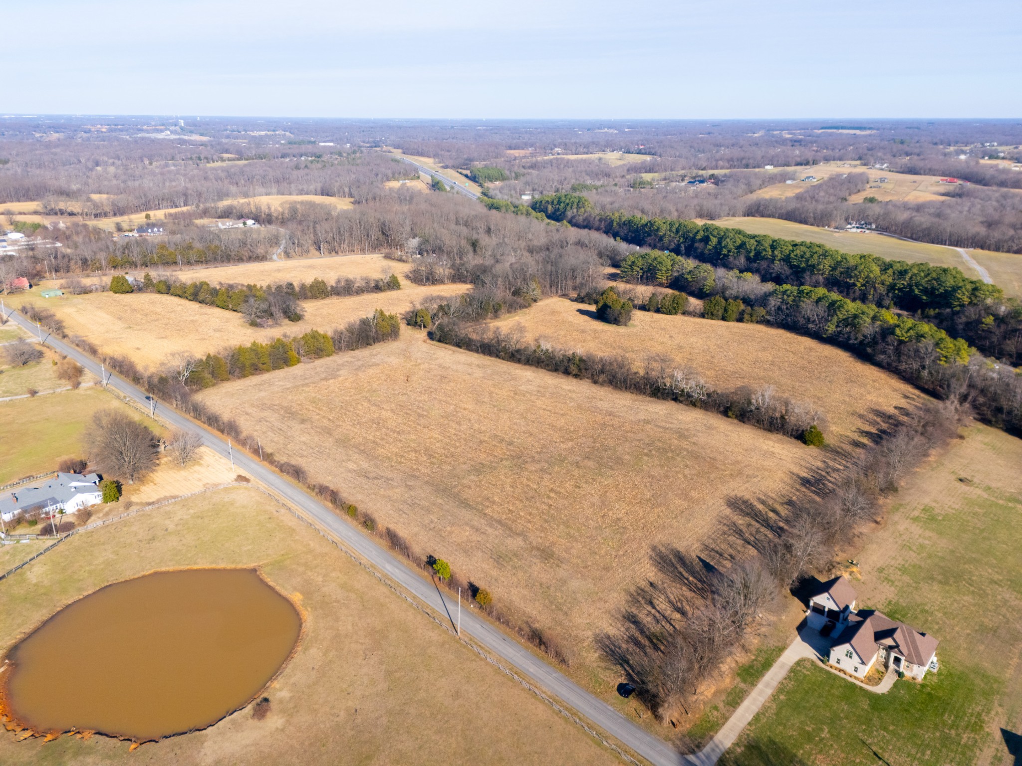 8203 Horseshoe Road White House, TN 37188 - Photo 11 of 28 an aerial view of residential houses with outdoor space