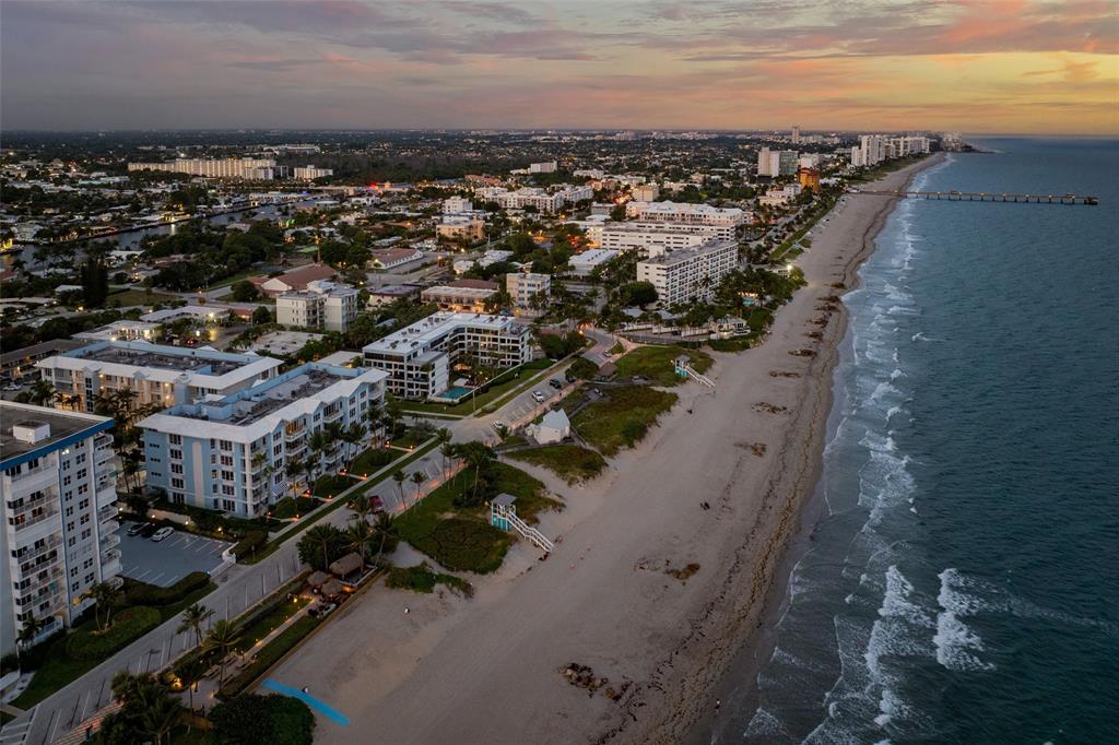 701 Southeast 21st Avenue, Unit 301 Deerfield Beach, FL 33441 - Photo 61 of 63 an aerial view of multiple house