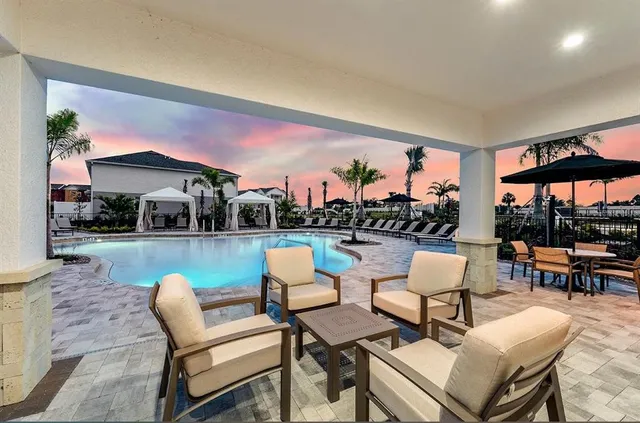 a view of lake with mountain