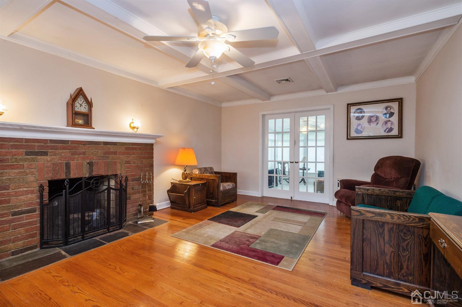 38 Greenbrook Road Middlesex, NJ 08846 - Photo 4 of 18 a living room with furniture and a fireplace