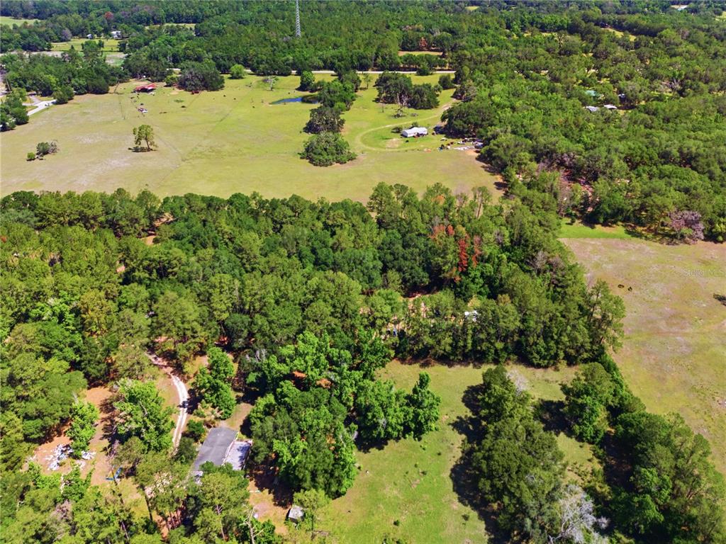 1074 Culbreath Road Brooksville, FL 34602 - Photo 12 of 20 a view of a garden with a lake