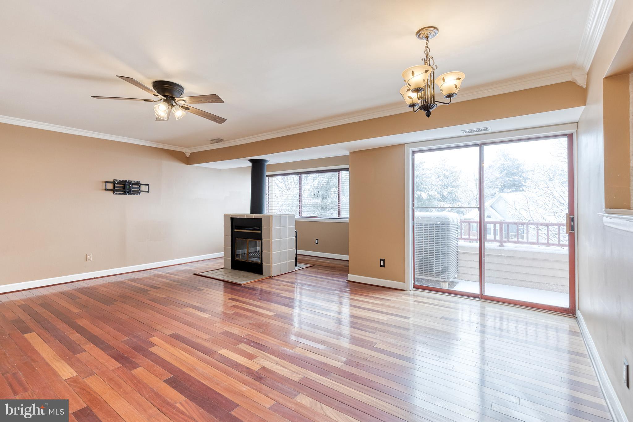 8008 Valley Manor Road, Unit 3B Owings Mills, MD 21117 - Photo 3 of 19 a view of an empty room with a window
