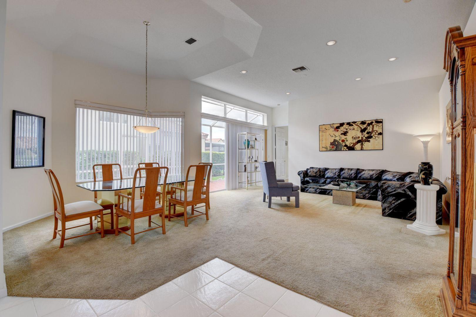 23349 Water Circle Boca Raton, FL 33486 - Photo 8 of 44 Great Room with lots of windows!