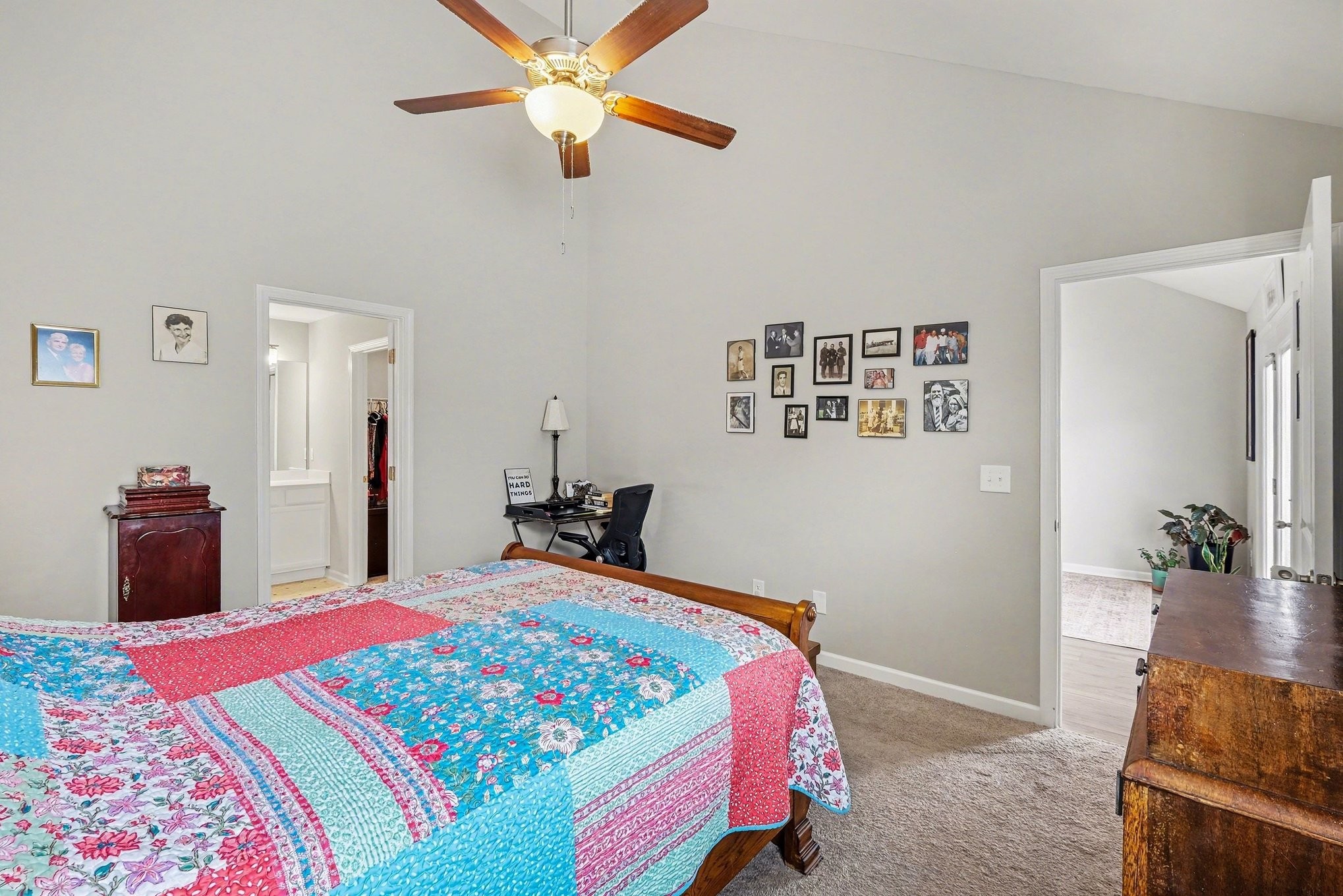 381 Ezra Street Pleasant View, TN 37146 - Photo 19 of 31 a bedroom with a bed and a mirror