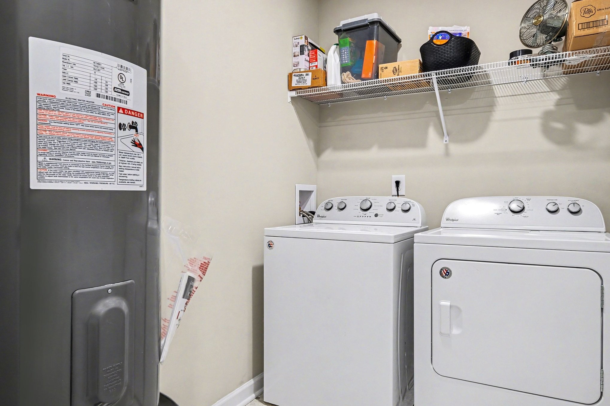 381 Ezra Street Pleasant View, TN 37146 - Photo 28 of 31 a utility room with dryer and washer