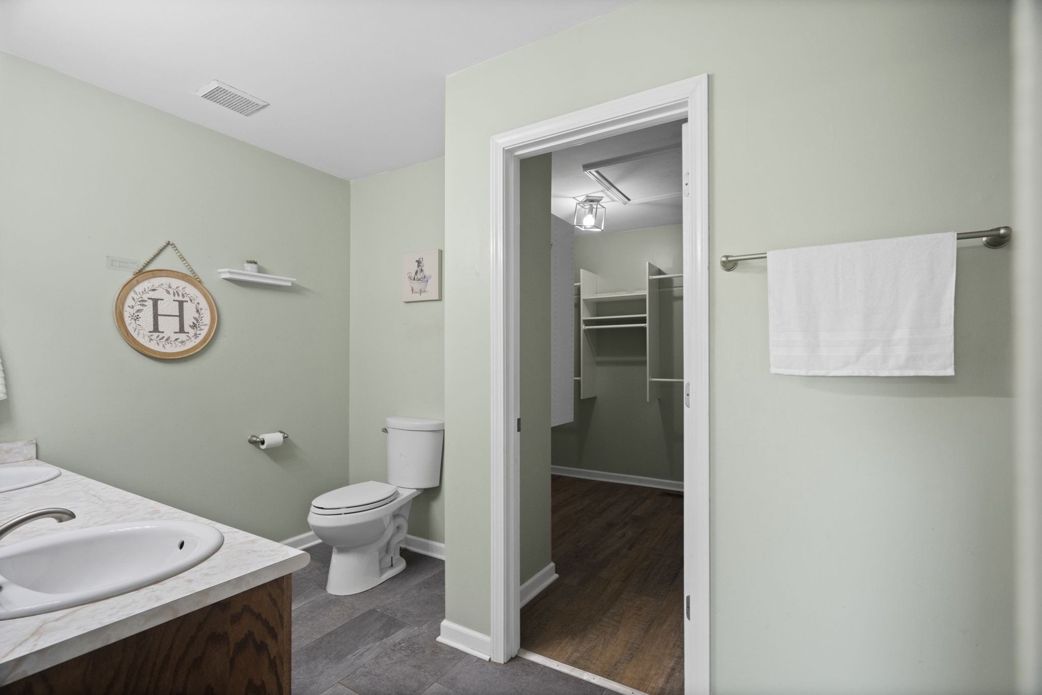 5958 Fred Perry Road Springfield, TN 37172 - Photo 11 of 32 a bathroom with a toilet a sink and a shower