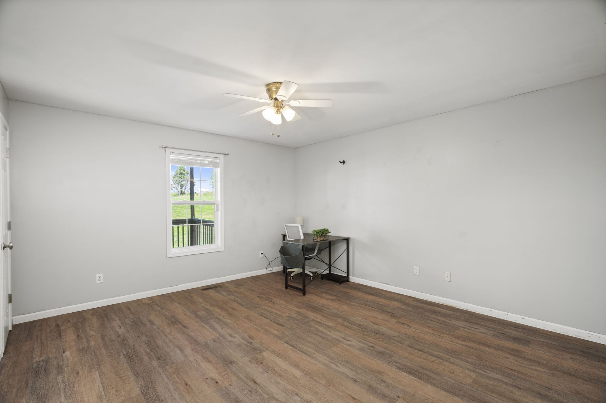 5958 Fred Perry Road Springfield, TN 37172 - Photo 17 of 32 wooden floor in an empty room with a window