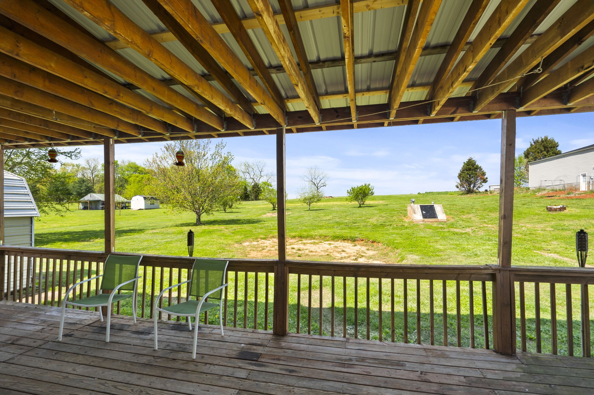 5958 Fred Perry Road Springfield, TN 37172 - Photo 22 of 32 a view of balcony with wooden floor
