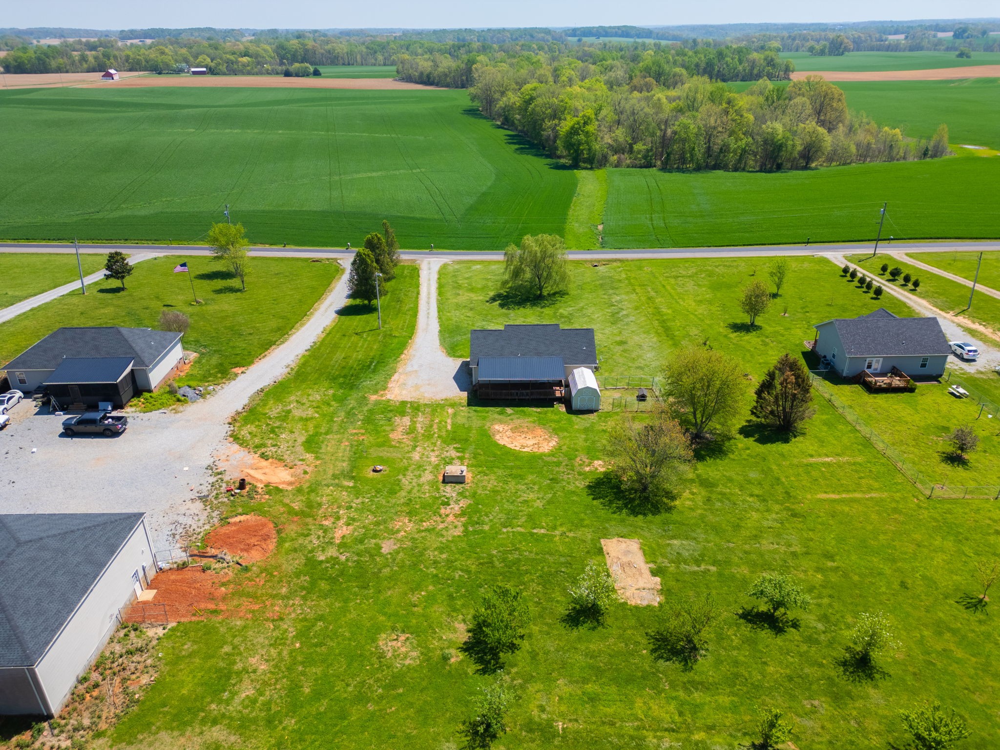 5958 Fred Perry Road Springfield, TN 37172 - Photo 32 of 32 an aerial view of a golf course with a garden