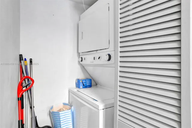 a view of storage and utility room