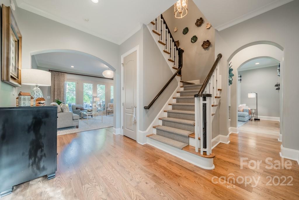 104 Maddaket Loop Mooresville, NC 28117 - Photo 21 of 45 a view of entryway and hall with wooden floor