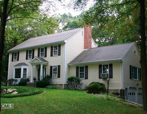 233 North Salem Road Ridgefield, CT 06877 - Photo 1 of 1 a view of a yard in front of a house