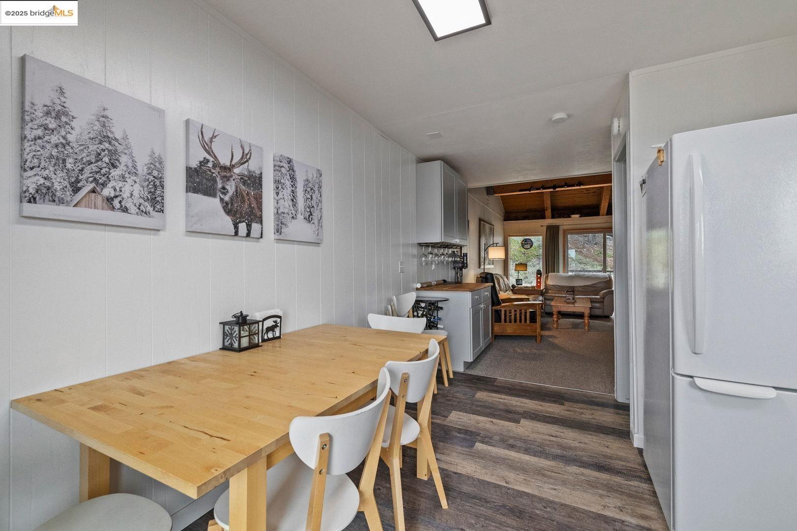 33781 Upper Leland Road, Unit A Pinecrest, CA 95364 - Photo 14 of 33 a view of a dining room with furniture