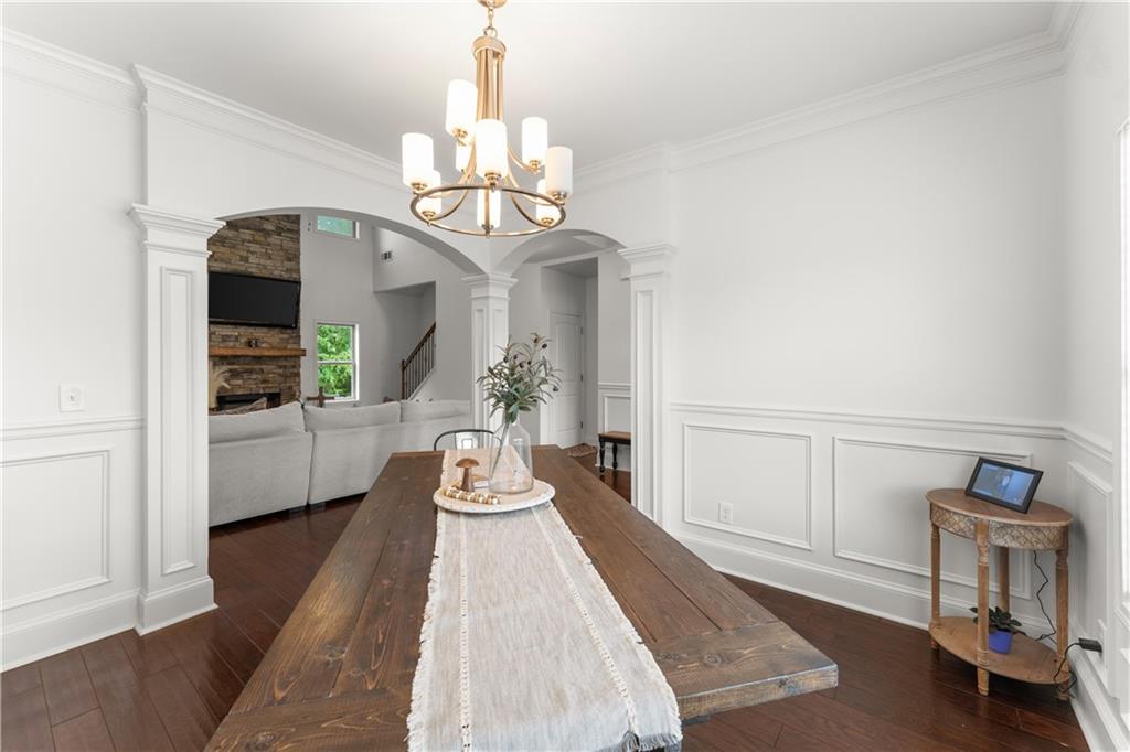 10 Coppage Lane Cartersville, GA 30120 - Photo 10 of 51 a view of a room with a chandelier