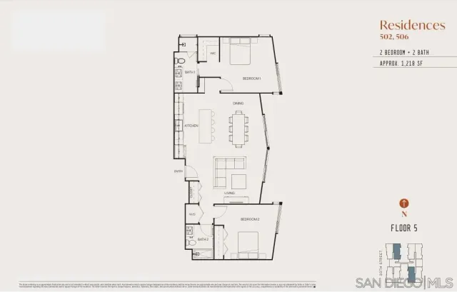 $1,255,000 | 4473 30th Street, Unit 506, San Diego, CA 92116