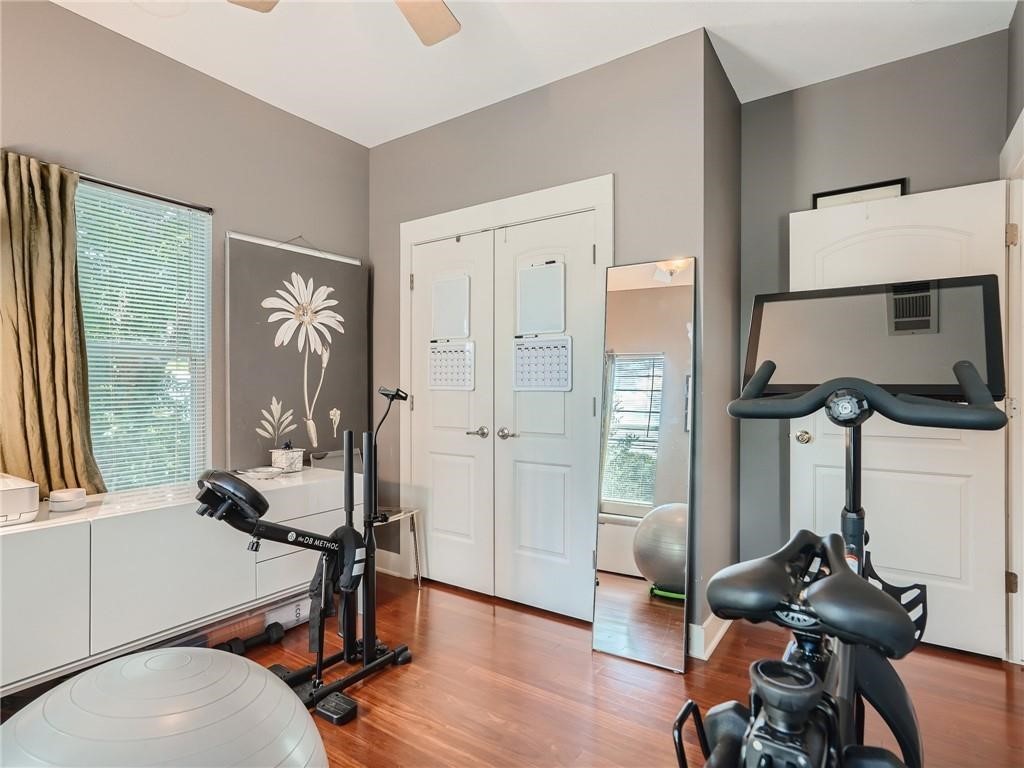 3304 East 5th Street, Unit A Austin, TX 78702 - Photo 13 of 16 a view of a room with gym equipment