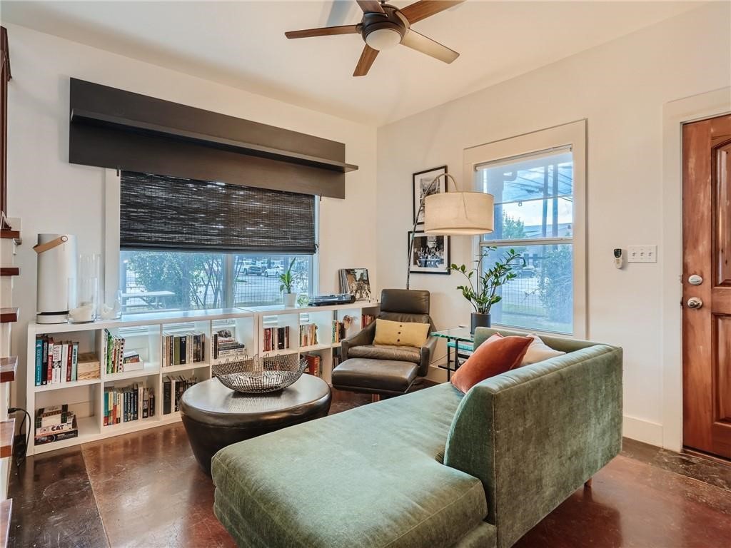 3304 East 5th Street, Unit A Austin, TX 78702 - Photo 5 of 16 a living room with furniture and a window