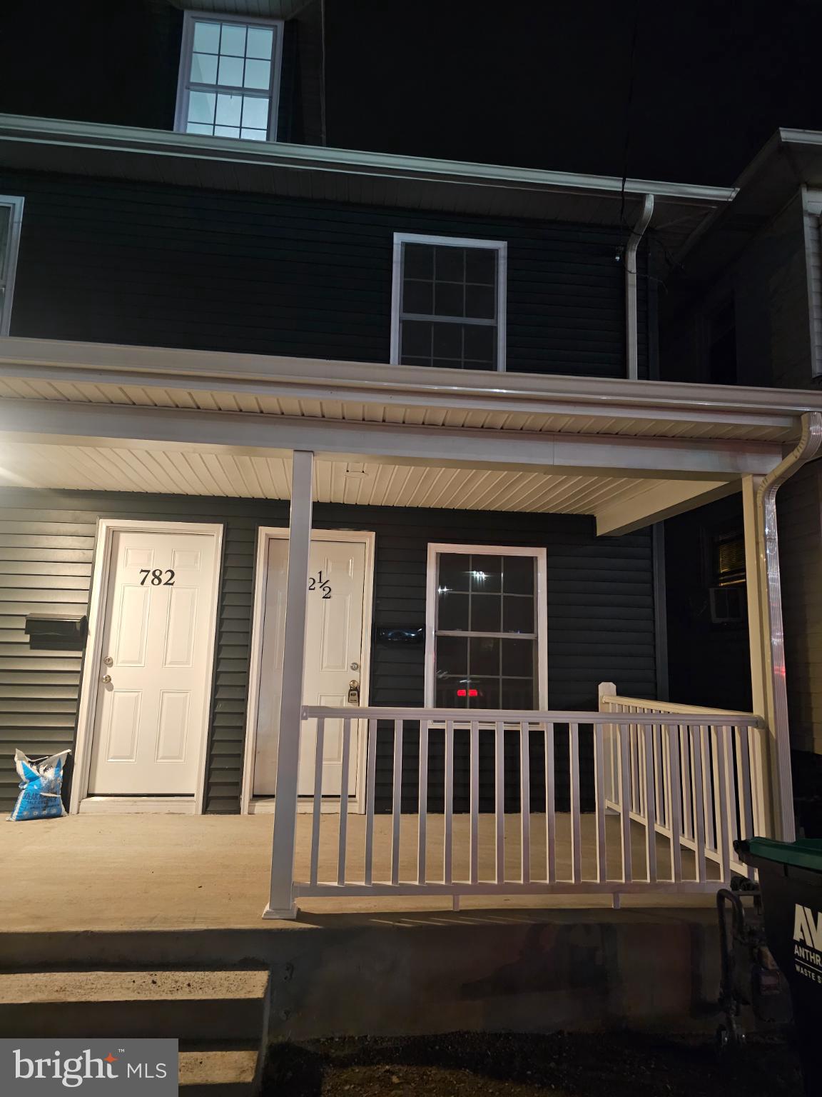 Charming night view of a welcoming entrance.