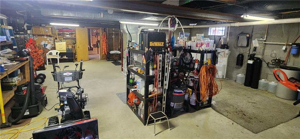 1374 Saltsburg Road Clarksburg, PA 15725 - Photo 21 of 22 a view of a storage room with a refrigerator