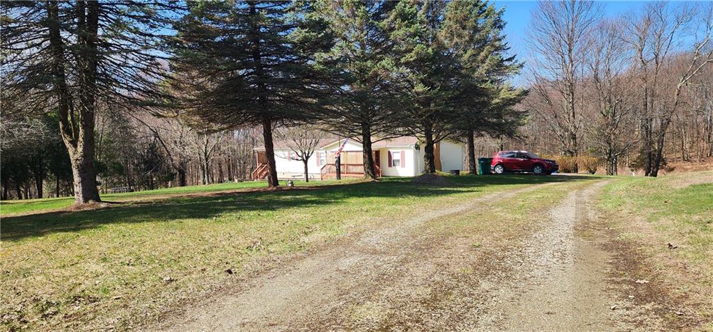 1374 Saltsburg Road Clarksburg, PA 15725 - Photo 3 of 22 a view of yard with tree and wooden fence