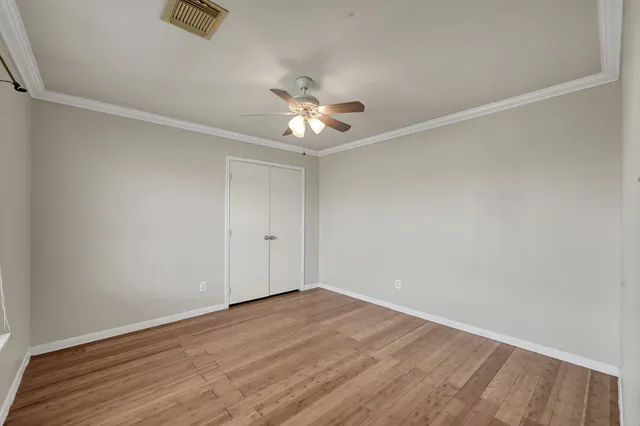 wooden floor in an empty room
