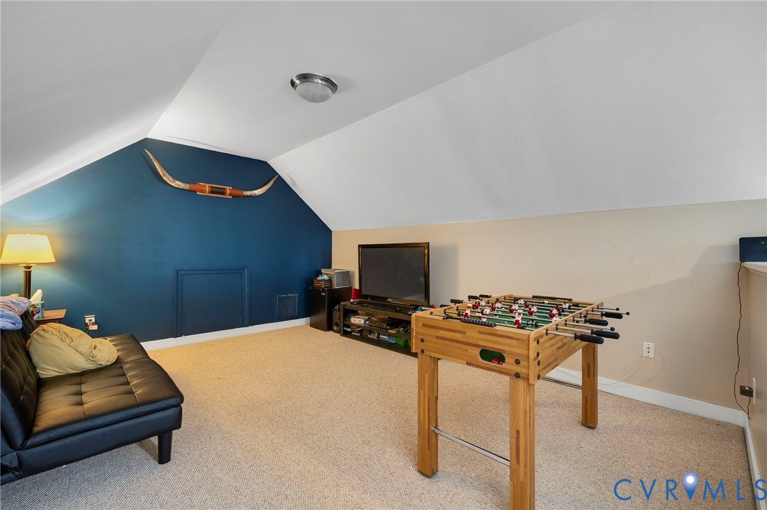 3090 Poor House Road Goochland, VA 23063 - Photo 24 of 32 Expansive bonus room featuring sloped ceilings, ca