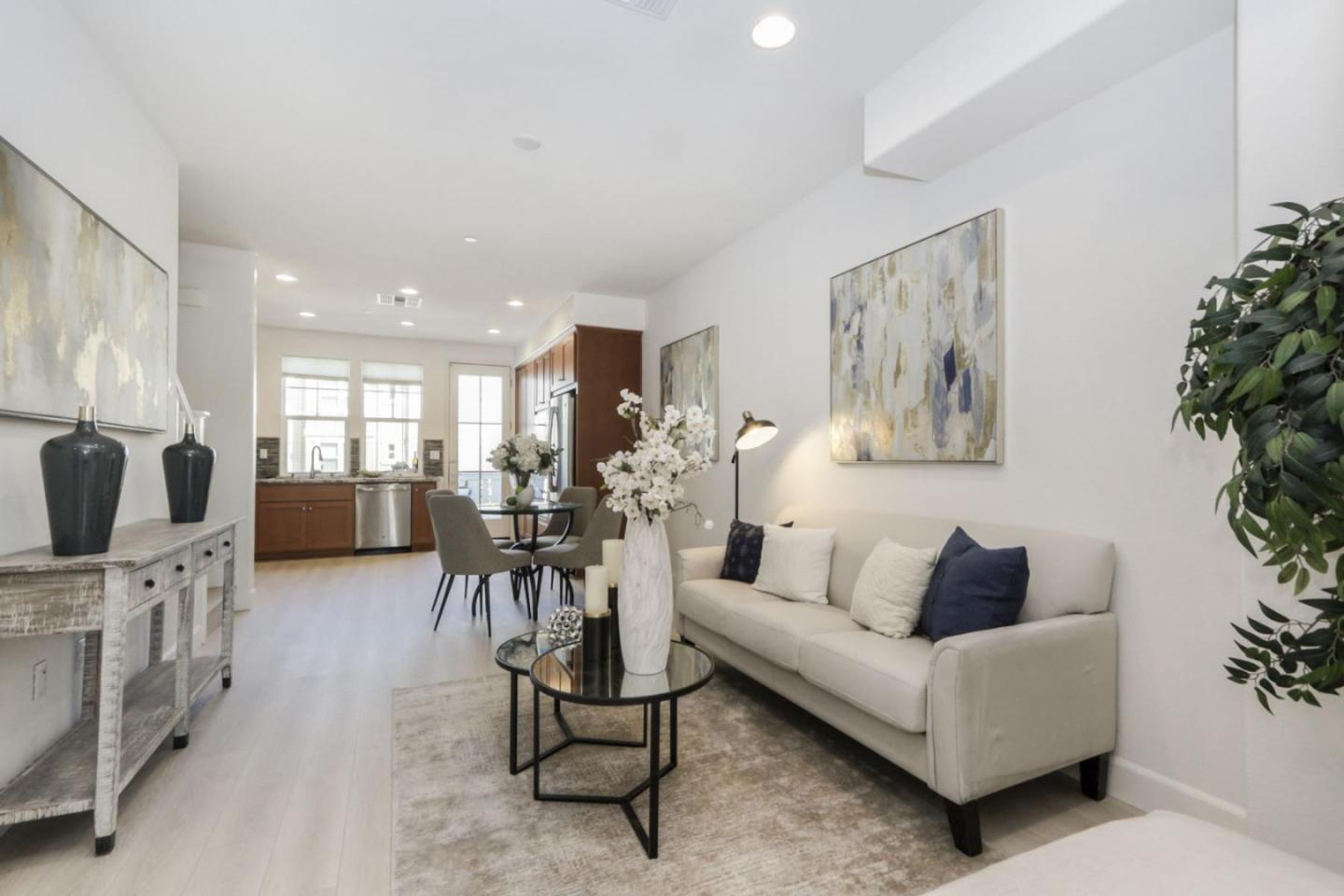 2043 Atlas Loop Mountain View, CA 94043 - Photo 2 of 42 a living room with furniture and a flat screen tv