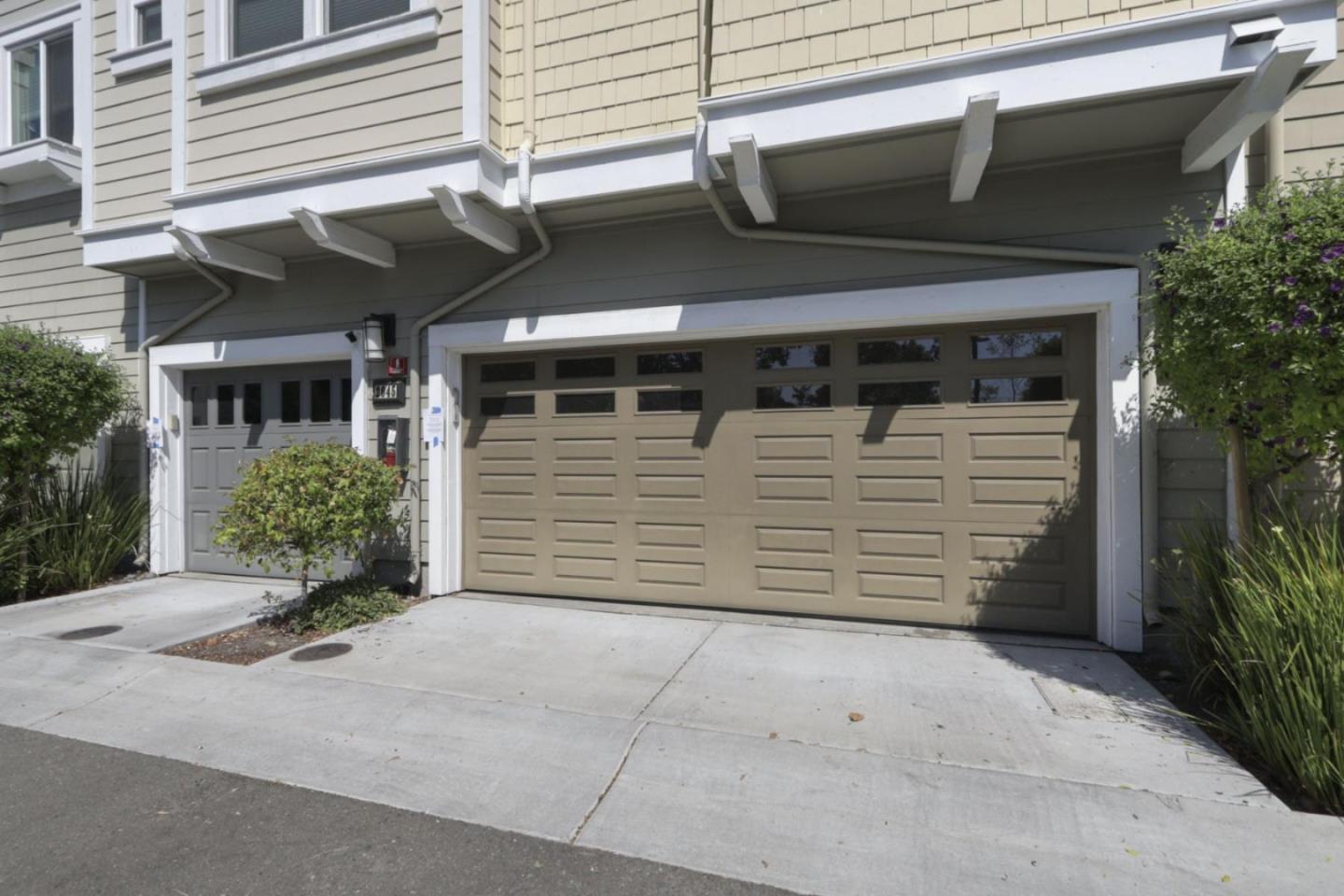 2043 Atlas Loop Mountain View, CA 94043 - Photo 33 of 42 a front view of a house with a garage