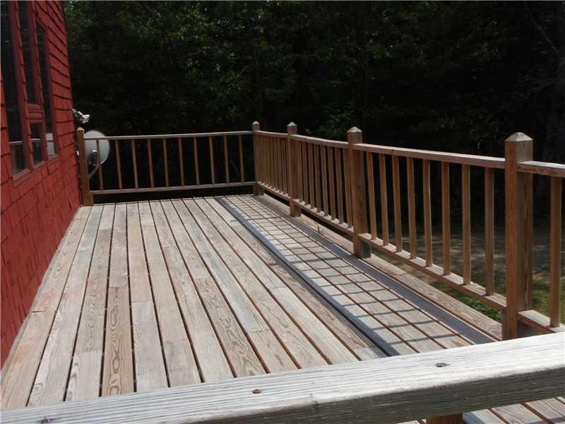 1847 Alna Road Alna, ME 04535 - Photo 12 of 15 Patio/Deck. Recently replaced deck...