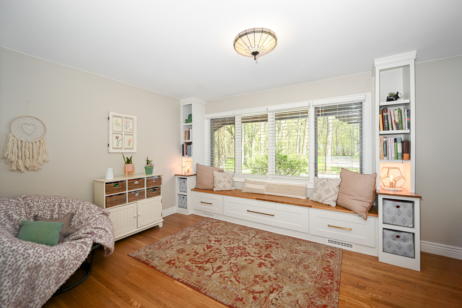 2588 # J Rock Creek Road Plano, IL 60545 - Photo 22 of 39 a living room with furniture and a large window