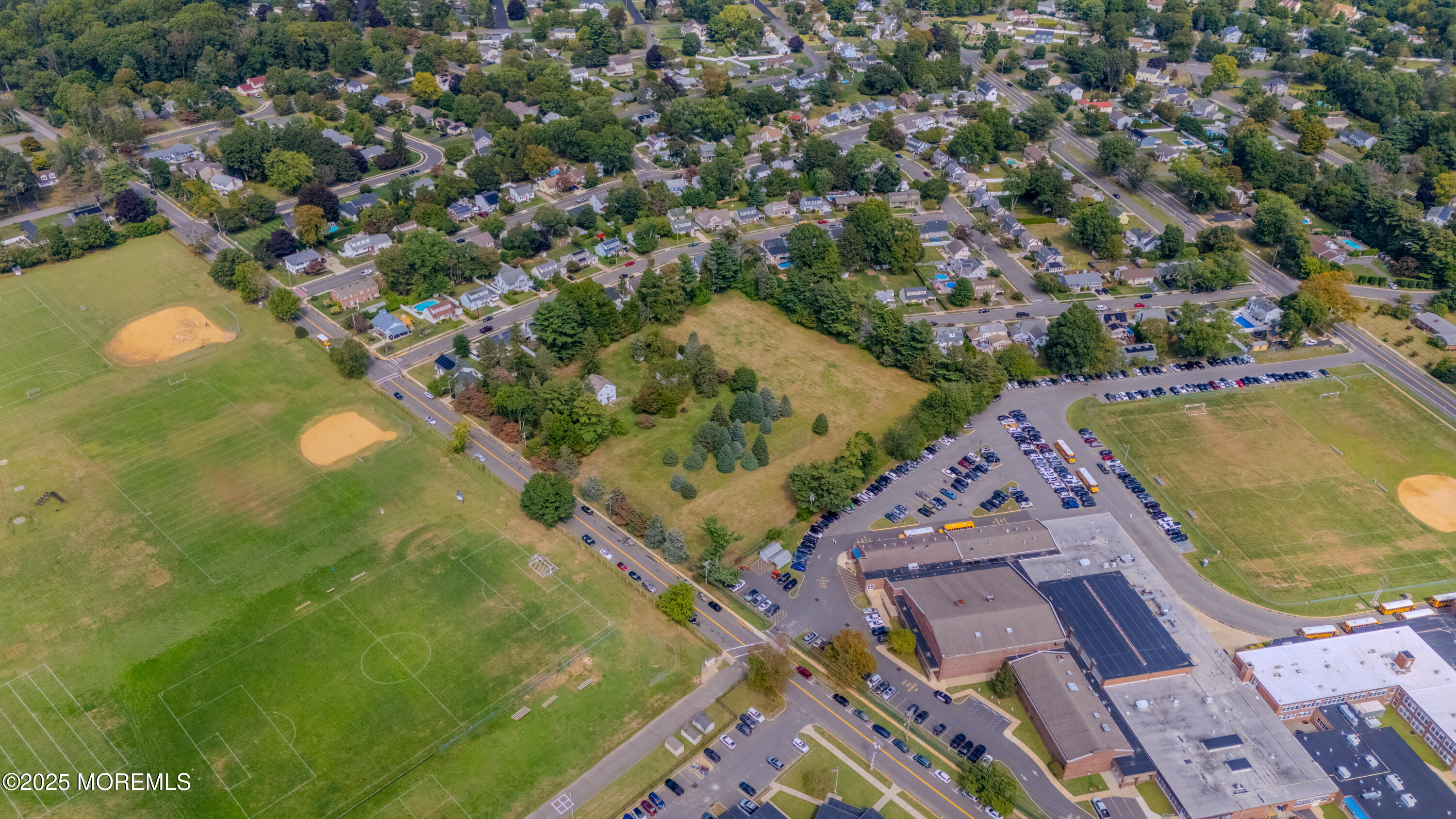 16 Robertsville Road Freehold, NJ 07728 - Photo 35 of 59 an aerial view of residential houses with outdoor space