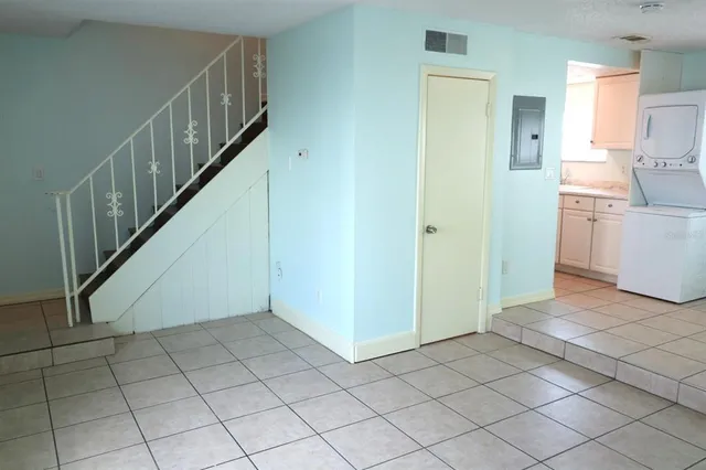 a view of a kitchen with utility room