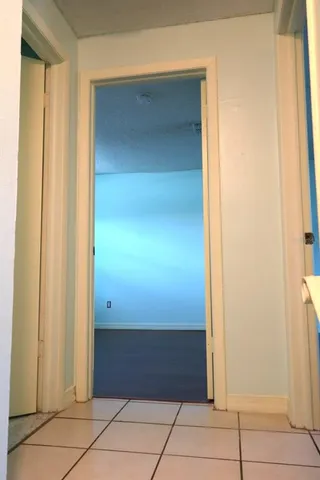 a view of front door